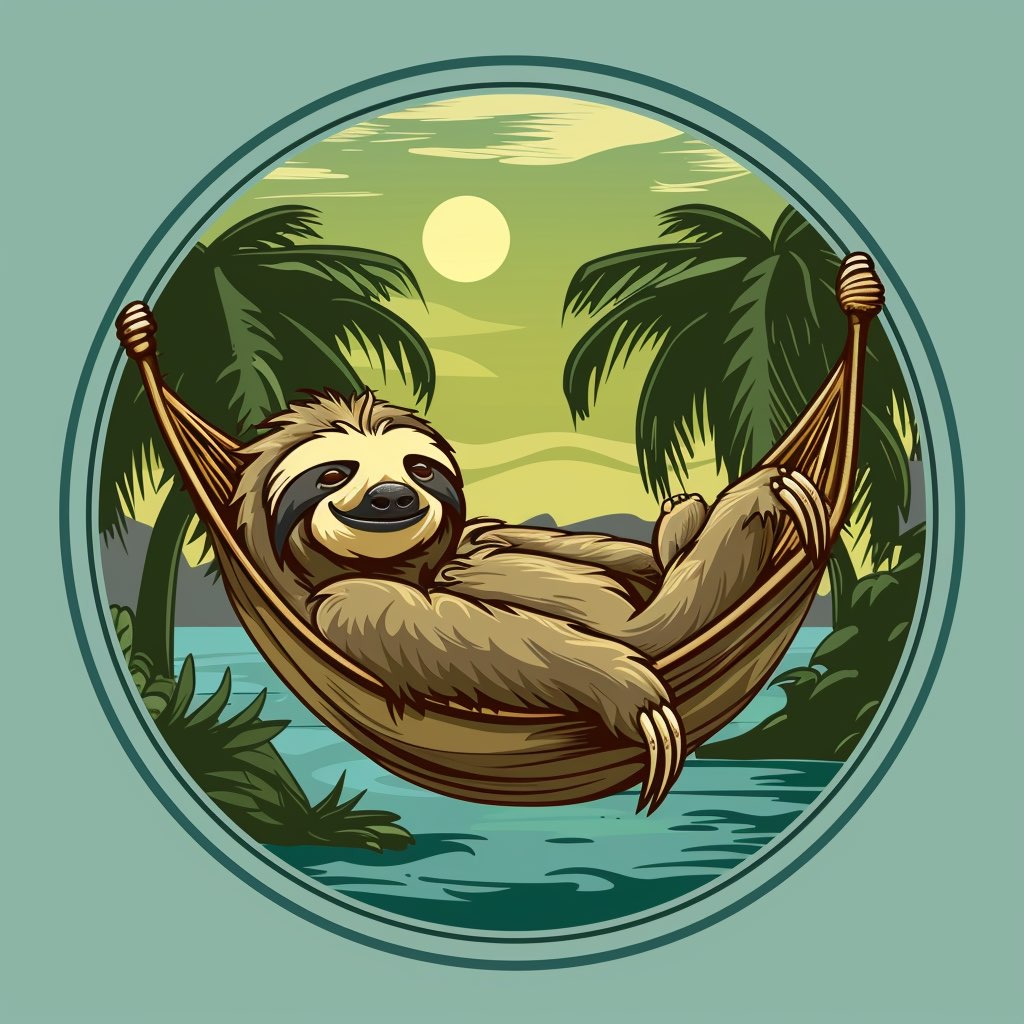 Procrastinating Sloth brand — Unity & Unreal Engine 5 developer Andres Capurro